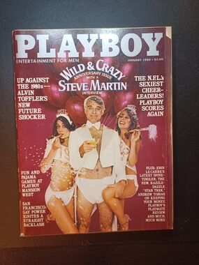 PLAYBOY with Steve Martin on Cover